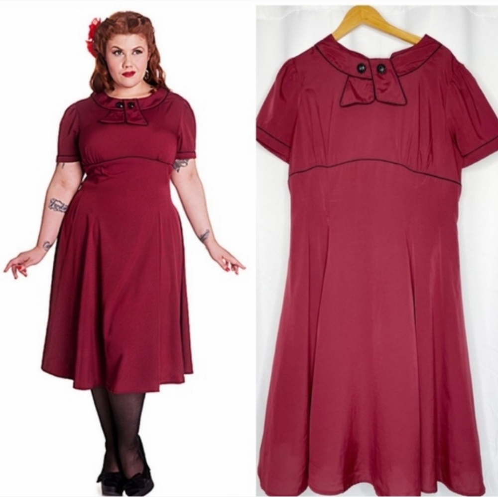 Hell Bunny Vixen Retro Style Party Dress